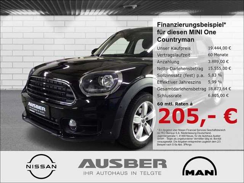 MINI One Countryman EU6d-T Pepper Park-Assist. Sitzheiz. Navi Harman-Kardon