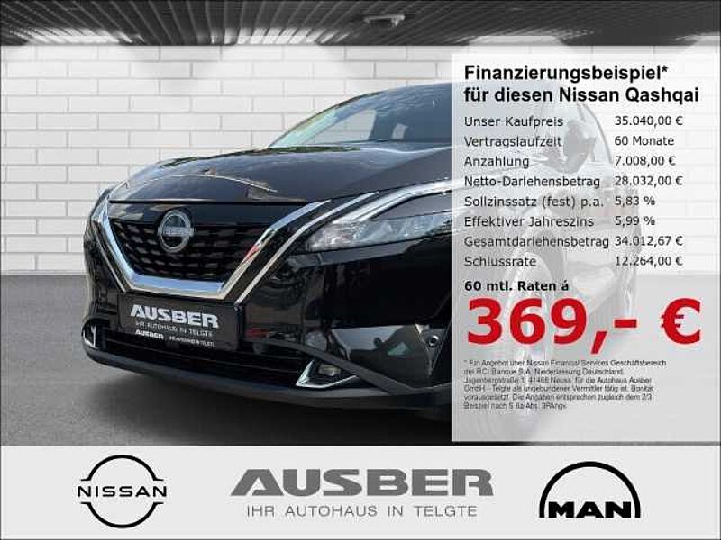 Nissan Qashqai 1.5VC-T e-POWER 190PS 4x2 N-Connecta Winter Business Design