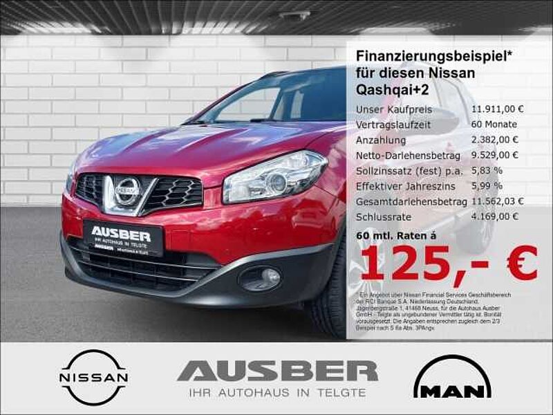 Nissan Qashqai+2 360° AHK abnehmb. Verkauf im Kundenauftrag OHNE Garantie