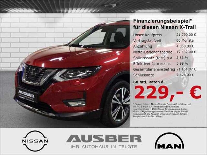 Nissan X-Trail N-Connecta 1.3  Panorama Ganzjahresreifen AHK