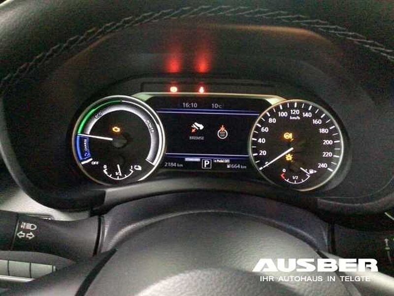 Nissan Juke N-Design Hybrid 1.6 NAVI + Techn. -Paket 19'' 2Farblackierung grey/fuji sunset re