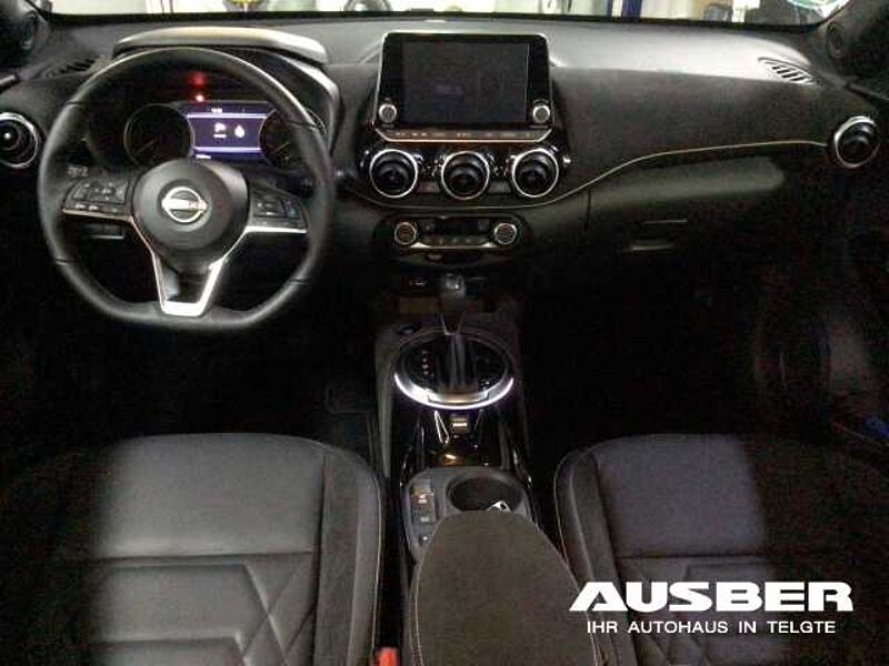 Nissan Juke N-Design Hybrid 1.6 NAVI + Techn. -Paket 19'' 2Farblackierung grey/fuji sunset re